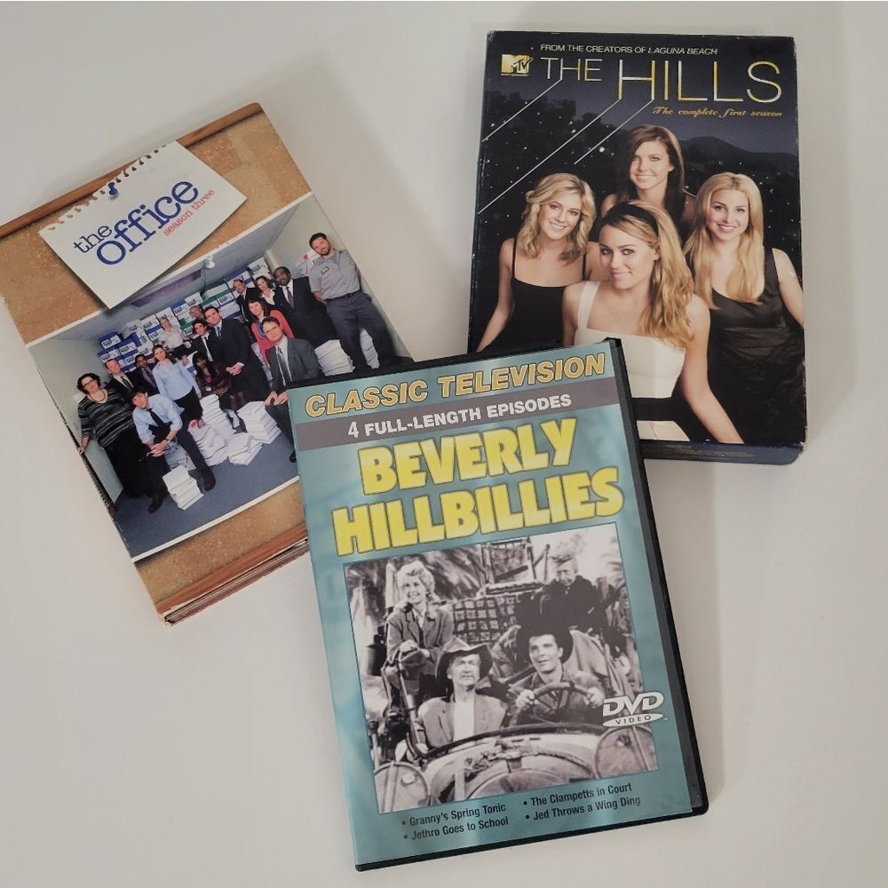 The Office,‎ Beverly Hillbillies & The Hills dvd sets